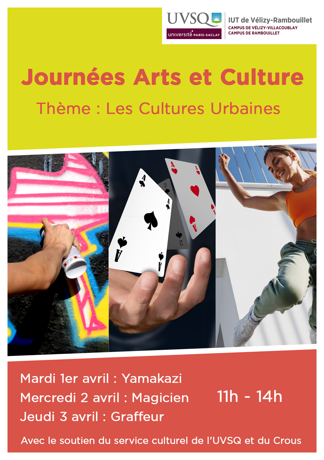 Journées Arts et Culture à l'IUT de Rambouillet - IUT de Vélizy ...