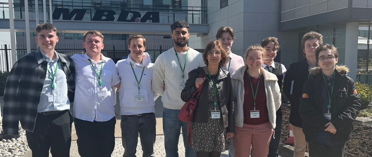 Les BUT 1 GEII en visite chez MBDA - IUT de Vélizy - Rambouillet